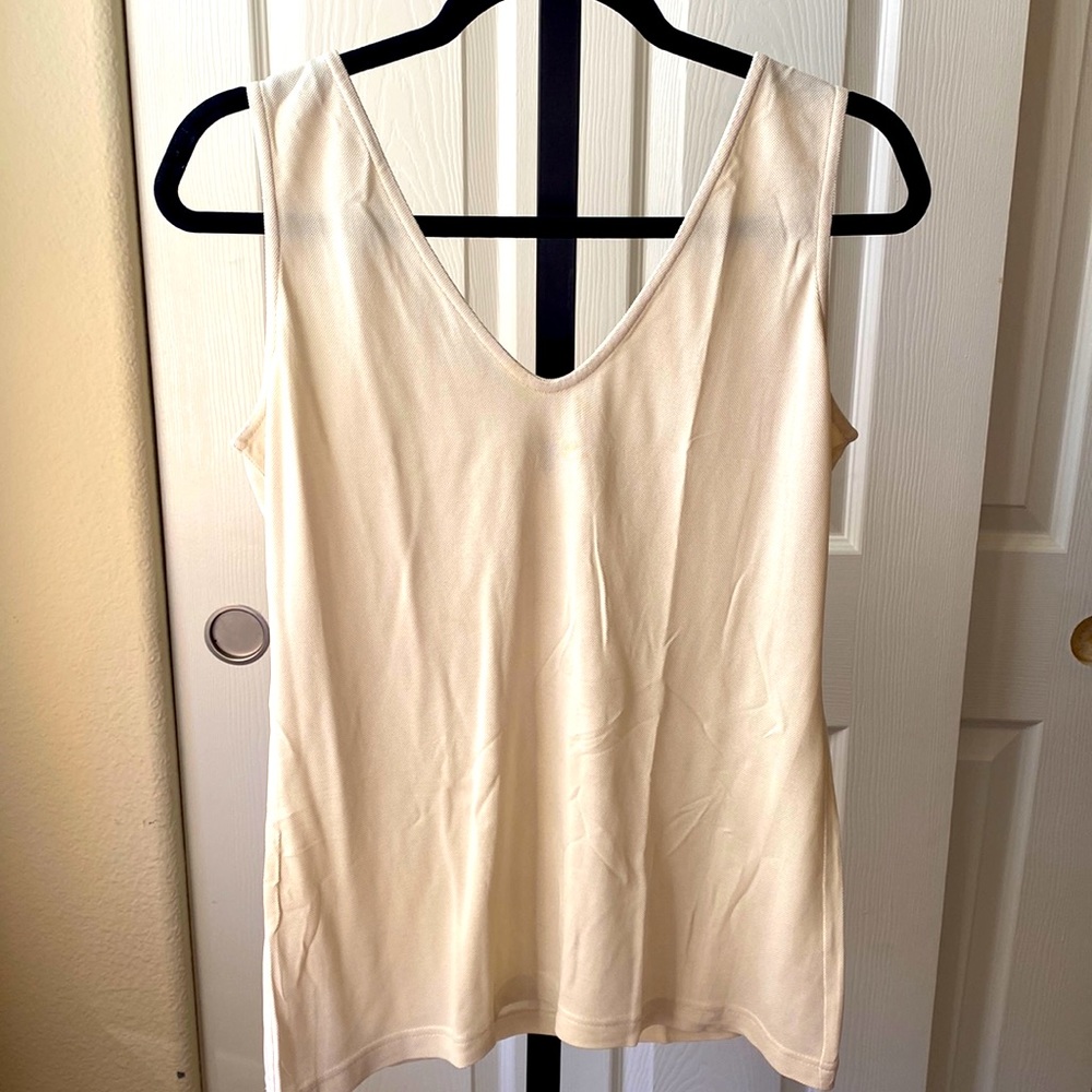 Beige tank top